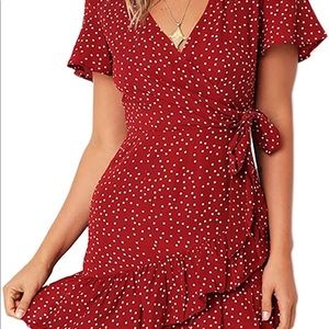 Relipop Summer Women Short Sleeve Casual Dress
